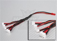 MCPX-CHAR 2 Pin JST to 6 x E-Flight Ultra Micro plug Charging Harness 18867